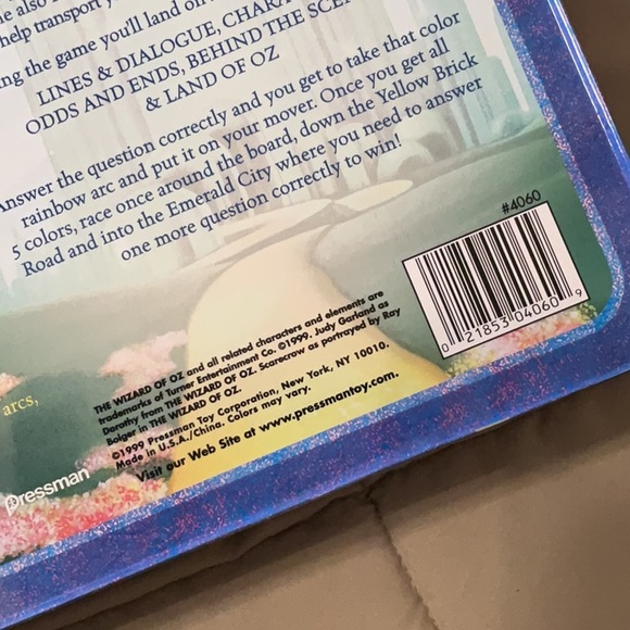 Wizard of Oz Trivia Game - Picture 7 of 8